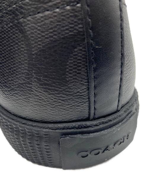 COACH（コーチ）COACH (コーチ) ハイカットスニーカー ブラック サイズ:8.5Dの古着・服飾アイテム