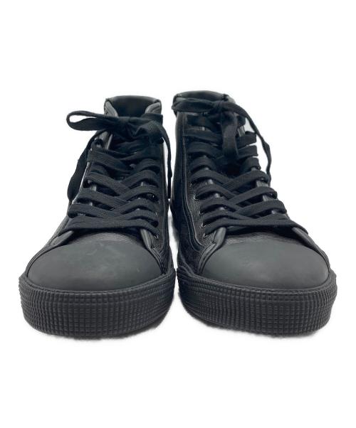 COACH（コーチ）COACH (コーチ) ハイカットスニーカー ブラック サイズ:8.5Dの古着・服飾アイテム