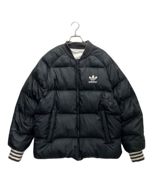 adidas Originals（アディダスオリジナル）adidas originals (アディダスオリジナル) SST REVERSIBLE JACKET ブラック×ホワイト サイズ:Lの古着・服飾アイテム