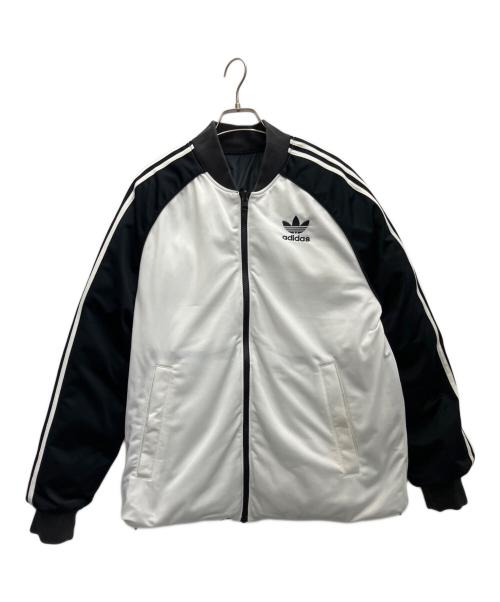 adidas Originals（アディダスオリジナル）adidas originals (アディダスオリジナル) SST REVERSIBLE JACKET ブラック×ホワイト サイズ:Lの古着・服飾アイテム