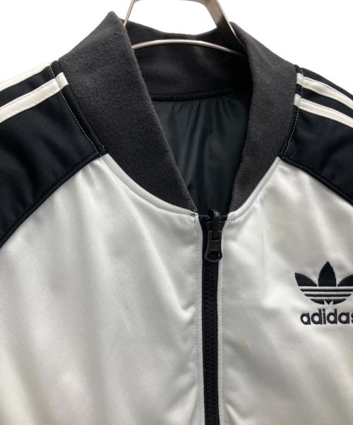 adidas Originals（アディダスオリジナル）adidas originals (アディダスオリジナル) SST REVERSIBLE JACKET ブラック×ホワイト サイズ:Lの古着・服飾アイテム