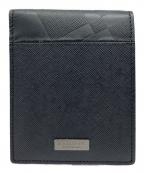 BLACK LABEL CRESTBRIDGEブラックレーベル クレストブリッジ）の古着「2つ折り財布」｜ブラック