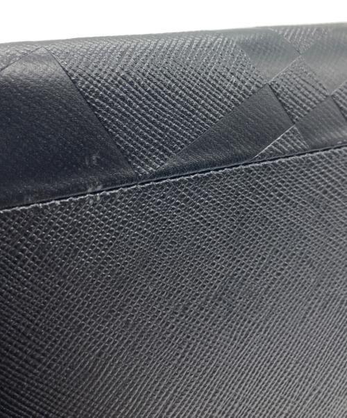 BLACK LABEL CRESTBRIDGE（ブラックレーベル クレストブリッジ）BLACK LABEL CRESTBRIDGE (ブラックレーベル クレストブリッジ) 2つ折り財布 ブラックの古着・服飾アイテム