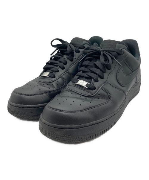 NIKE（ナイキ）NIKE (ナイキ) ナイキ エア フォース 1 '07 ブラック サイズ:28の古着・服飾アイテム