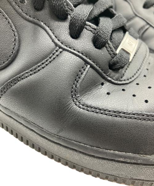 NIKE（ナイキ）NIKE (ナイキ) ナイキ エア フォース 1 '07 ブラック サイズ:28の古着・服飾アイテム