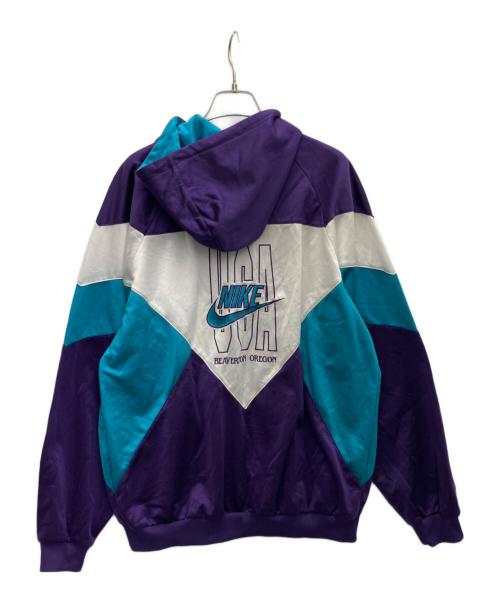 NIKE（ナイキ）NIKE (ナイキ) ジップジャケット パープル×ブルー サイズ:Lの古着・服飾アイテム