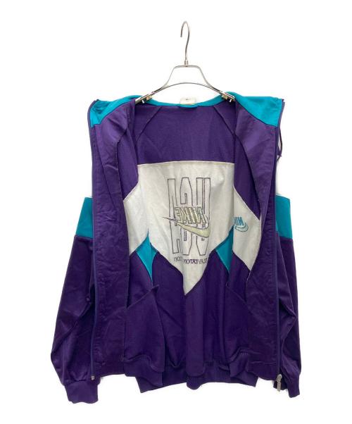 NIKE（ナイキ）NIKE (ナイキ) ジップジャケット パープル×ブルー サイズ:Lの古着・服飾アイテム