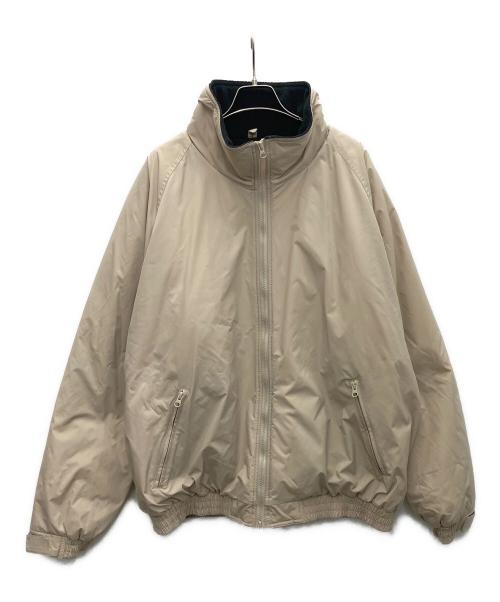 EVISTUB（エヴィスタブ）EviStub (エヴィスタブ) ルーズフィットフリースジャケット ベージュ サイズ:MEDIUMの古着・服飾アイテム