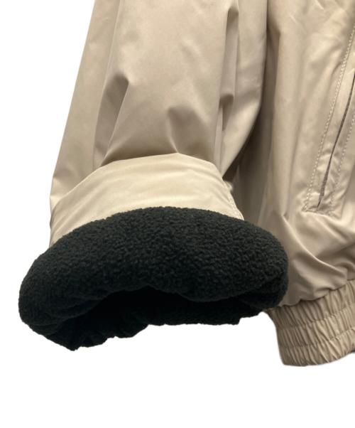 EVISTUB（エヴィスタブ）EviStub (エヴィスタブ) ルーズフィットフリースジャケット ベージュ サイズ:MEDIUMの古着・服飾アイテム