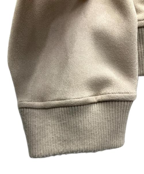 BEAMS HEART（ビームスハート）BEAMS HEART (ビームスハート) フェイクスエード MA-1 ベージュ サイズ:Mの古着・服飾アイテム