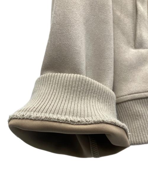 BEAMS HEART（ビームスハート）BEAMS HEART (ビームスハート) フェイクスエード MA-1 ベージュ サイズ:Mの古着・服飾アイテム