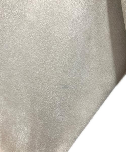 BEAMS HEART（ビームスハート）BEAMS HEART (ビームスハート) フェイクスエード MA-1 ベージュ サイズ:Mの古着・服飾アイテム