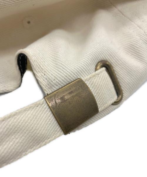 HUF（ハフ）HUF (ハフ) キャップ ブラック×アイボリーの古着・服飾アイテム