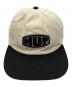 HUF (ハフ) キャップ ブラック×アイボリー：6000円
