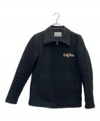 WACKO MARIAワコマリア）の古着「メルトンジャケット」｜ブラック