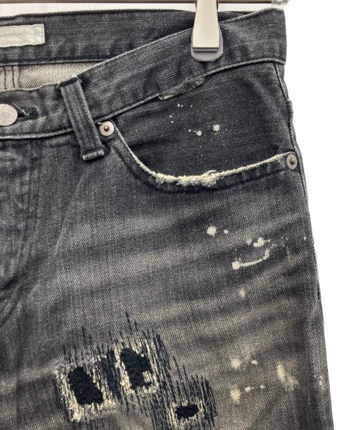 NUMBER (N)INE（ナンバーナイン）NUMBER (N)INE (ナンバーナイン) デニムパンツ ブラック サイズ:SIZE0の古着・服飾アイテム