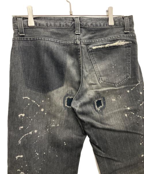 NUMBER (N)INE（ナンバーナイン）NUMBER (N)INE (ナンバーナイン) デニムパンツ ブラック サイズ:SIZE0の古着・服飾アイテム