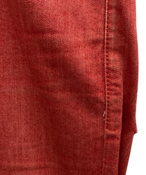 RAF SIMONS（ラフシモンズ）RAF SIMONS (ラフシモンズ) デニムパンツ レッド サイズ:SIZE 73.5cm (W29)の古着・服飾アイテム