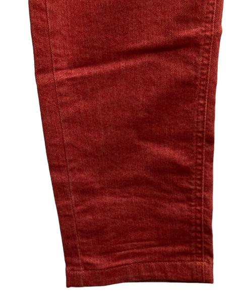 RAF SIMONS（ラフシモンズ）RAF SIMONS (ラフシモンズ) デニムパンツ レッド サイズ:SIZE 73.5cm (W29)の古着・服飾アイテム