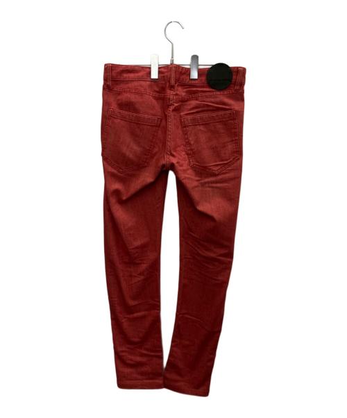 RAF SIMONS（ラフシモンズ）RAF SIMONS (ラフシモンズ) デニムパンツ レッド サイズ:SIZE 73.5cm (W29)の古着・服飾アイテム