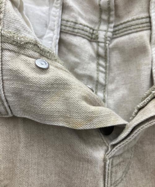 RAF BY RAF SIMONS（ラフバイ ラフシモンズ）RAF BY RAF SIMONS (ラフバイ ラフシモンズ) パンツ ベージュ サイズ:SIZE 71cm (W28)の古着・服飾アイテム
