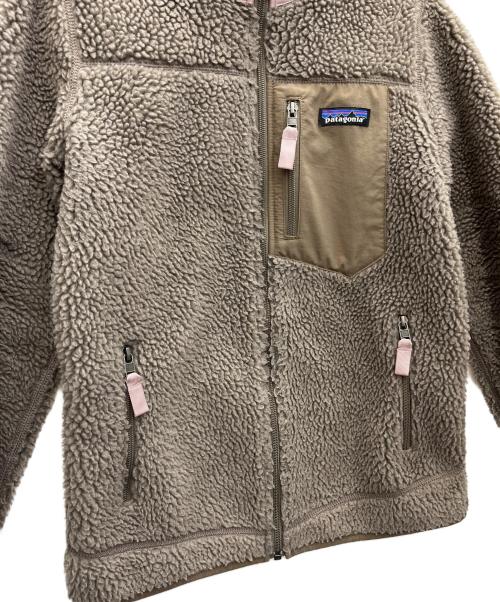Patagonia（パタゴニア）Patagonia (パタゴニア) ボアジャケット ライトブラウン サイズ:XSの古着・服飾アイテム