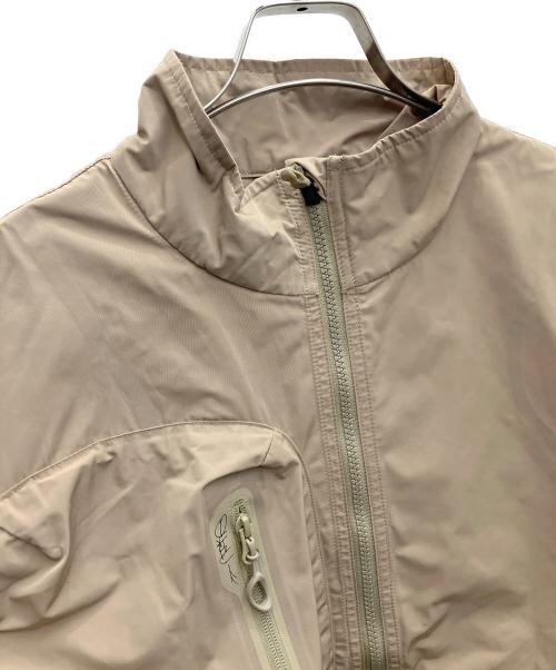 NIKE（ナイキ）NIKE (ナイキ) OFFWHITE (オフホワイト) ナイロンジャケット ベージュ サイズ:Mの古着・服飾アイテム