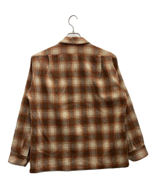 PENDLETON（ペンドルトン）PENDLETON (ペンドルトン) 長袖シャツ ブラウン サイズ:Lの古着・服飾アイテム