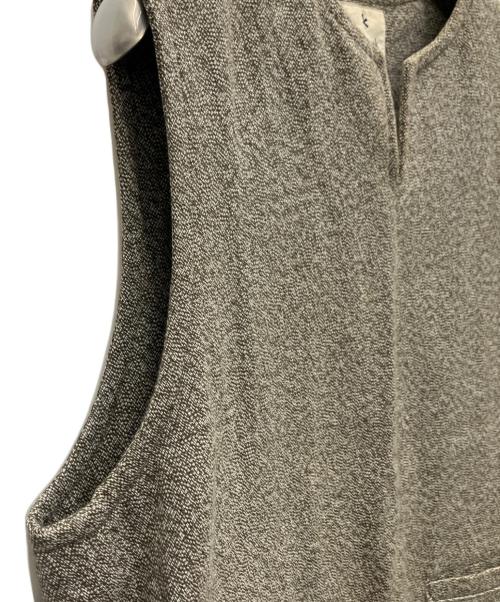Snow peak（スノーピーク）snow peak (スノーピーク) TAKIBI C/W Serge Vest ブラウン サイズ:Ｍの古着・服飾アイテム