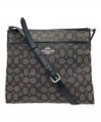 COACHコーチ）の古着「ショルダーバッグ」｜ブラック