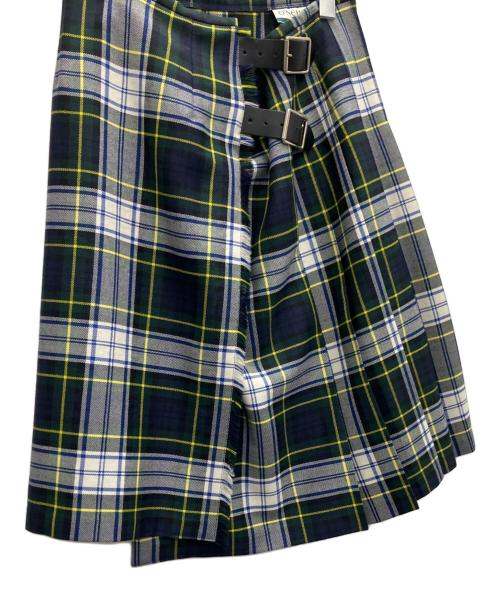 O'NEIL OF DUBLIN（オニールオブダブリン）O'NEIL OF DUBLIN (オニールオブダブリン) チェックスカート イエロー×グリーン サイズ:SIZE10の古着・服飾アイテム