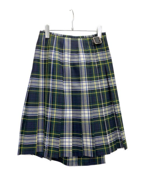 O'NEIL OF DUBLIN（オニールオブダブリン）O'NEIL OF DUBLIN (オニールオブダブリン) チェックスカート イエロー×グリーン サイズ:SIZE10の古着・服飾アイテム