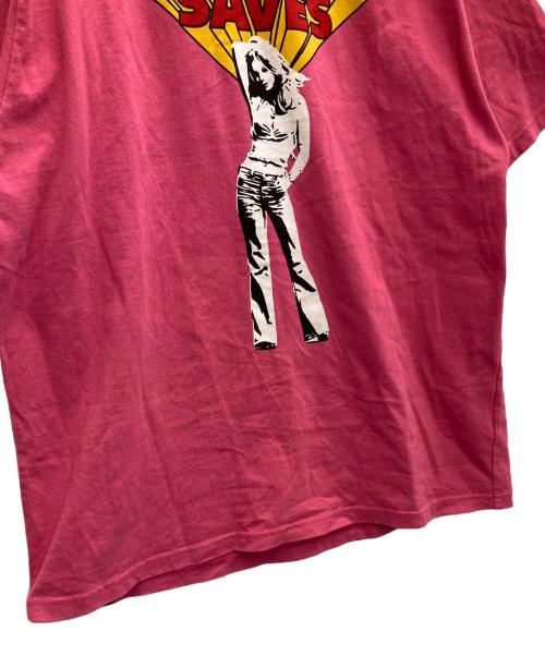 Hysteric Glamour（ヒステリックグラマー）Hysteric Glamour (ヒステリックグラマー) 半袖カットソー ショッキングピンク サイズ:XLの古着・服飾アイテム