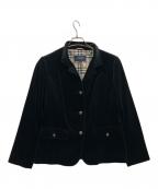BURBERRY LONDONバーバリーロンドン）の古着「テーラードジャケット」｜ブラック