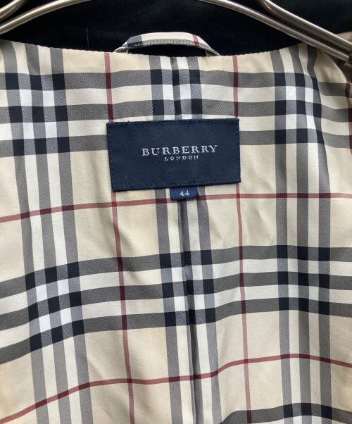 BURBERRY LONDON（バーバリーロンドン）BURBERRY LONDON (バーバリーロンドン) テーラードジャケット ブラック サイズ:SIZE44の古着・服飾アイテム