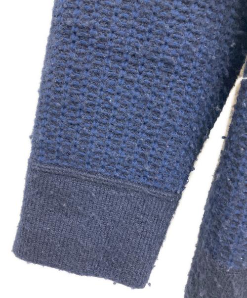 MACKINTOSH LONDON（マッキントッシュ ロンドン）MACKINTOSH LONDON (マッキントッシュ ロンドン) ニットジャケット ネイビー サイズ:SIZE46の古着・服飾アイテム