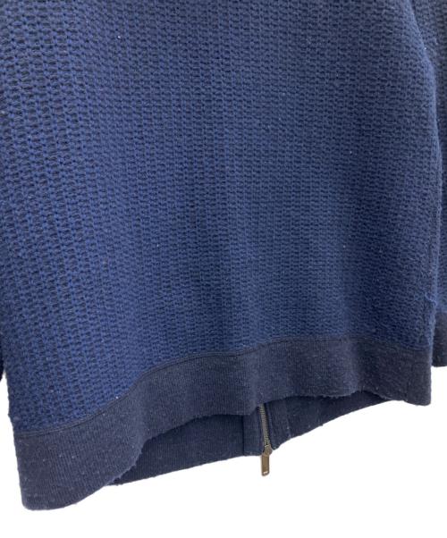 MACKINTOSH LONDON（マッキントッシュ ロンドン）MACKINTOSH LONDON (マッキントッシュ ロンドン) ニットジャケット ネイビー サイズ:SIZE46の古着・服飾アイテム