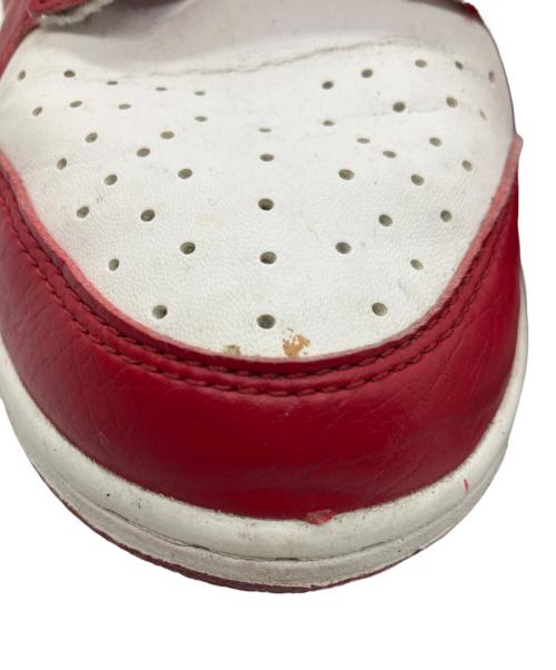 NIKE（ナイキ）NIKE (ナイキ) NIKE W DUNK LOW NEXT NATURE WHITE/GYM RED ホワイト×レッド サイズ:24.5cmの古着・服飾アイテム