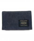 PORTERポーター）の古着「カードケース」｜ネイビー