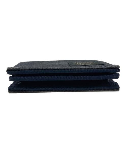 PORTER（ポーター）PORTER (ポーター) カードケース ネイビーの古着・服飾アイテム