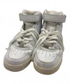 NIKEナイキ）の古着「NIKE AIR FORCE 1 MID '07（ナイキ エア フォース 1 MID '07）」｜ホワイト