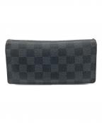 LOUIS VUITTONルイ ヴィトン）の古着「ポルトフォイユ ブラザ」｜ブラック