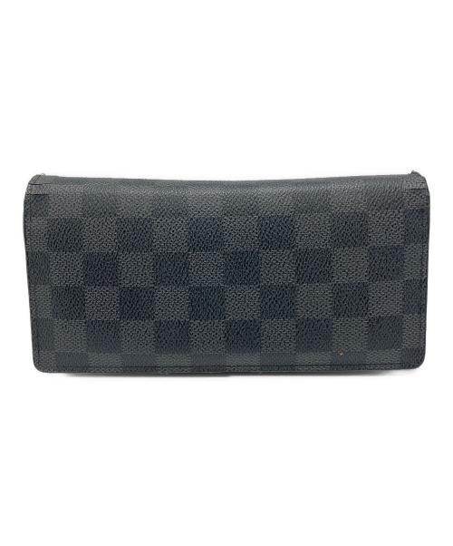 LOUIS VUITTON（ルイ ヴィトン）LOUIS VUITTON (ルイ ヴィトン) ポルトフォイユ ブラザ ブラックの古着・服飾アイテム