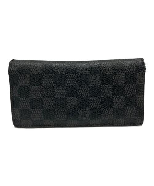 LOUIS VUITTON（ルイ ヴィトン）LOUIS VUITTON (ルイ ヴィトン) ポルトフォイユ ブラザ ブラックの古着・服飾アイテム