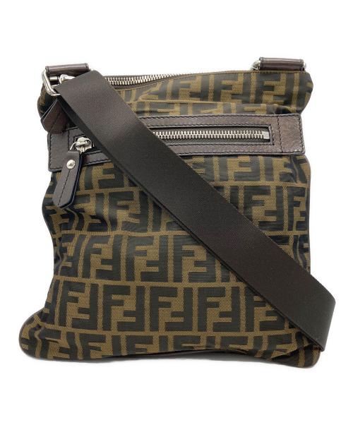 FENDI（フェンディ）FENDI (フェンディ) ショルダーバッグ ブラウンの古着・服飾アイテム