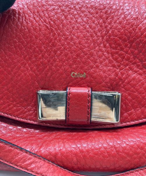 Chloe（クロエ）Chloe (クロエ) ショルダーバッグ レッドの古着・服飾アイテム