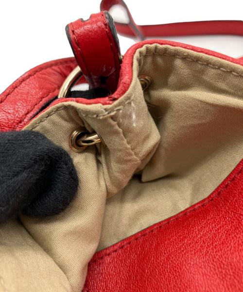 Chloe（クロエ）Chloe (クロエ) ショルダーバッグ レッドの古着・服飾アイテム