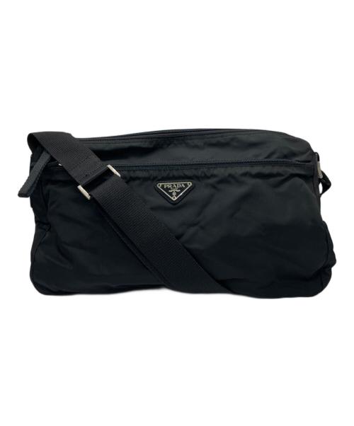PRADA（プラダ）PRADA (プラダ) ショルダーバッグ ブラックの古着・服飾アイテム