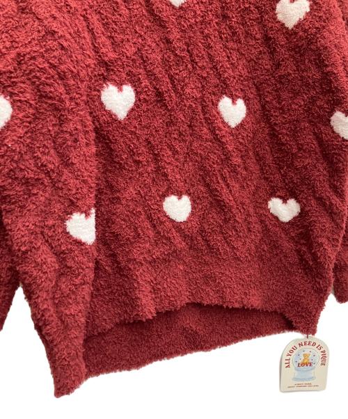 gelato pique（ジェラートピケ）gelato pique (ジェラートピケ) ハートアランプルオーバー&ショートパンツセット レッド サイズ:SIZE FREE 未使用品の古着・服飾アイテム