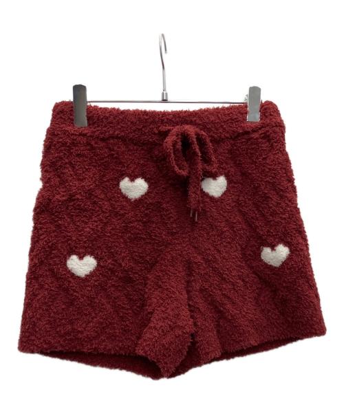 gelato pique（ジェラートピケ）gelato pique (ジェラートピケ) ハートアランプルオーバー&ショートパンツセット レッド サイズ:SIZE FREE 未使用品の古着・服飾アイテム